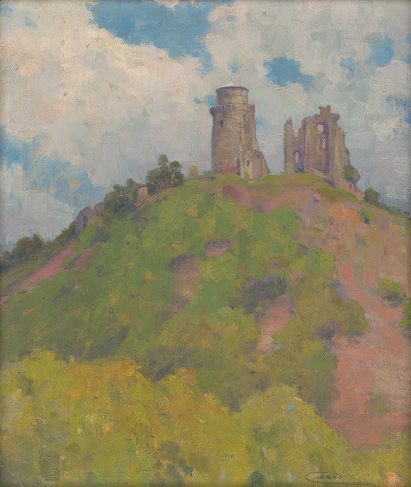 Ľudovít Čordák - The ruins of Slane Castle