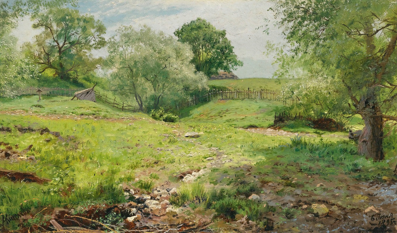 Alexander Alexandrovich Kiselev - Summer Landscape