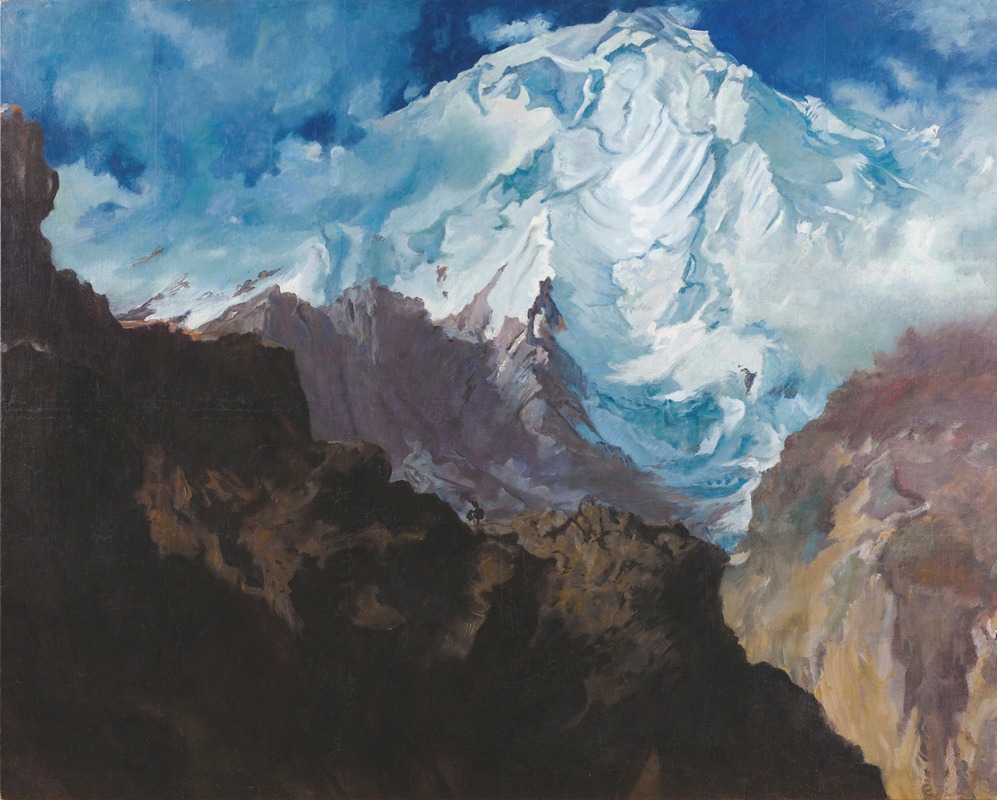 Alexandre Jacovleff - Mount Rakaposhi