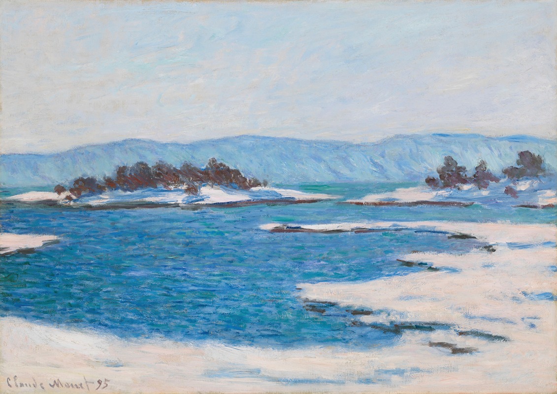 Claude Monet - Au Bord Du Fjord De Christiania
