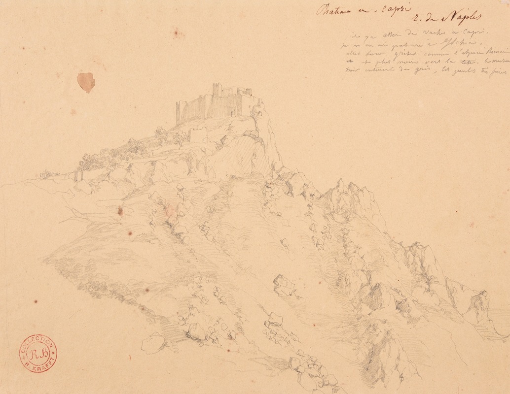 Jacques-Raymond Brascassat - Château de Capri