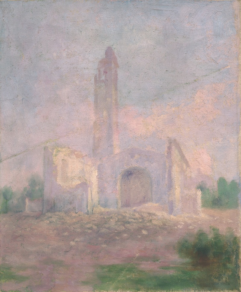 Dezider Czölder - Ruins of a Church