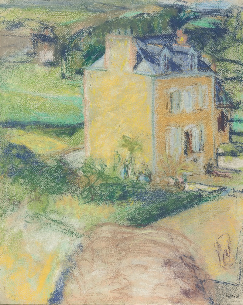 Édouard Vuillard - Villa At Saint-Jacut