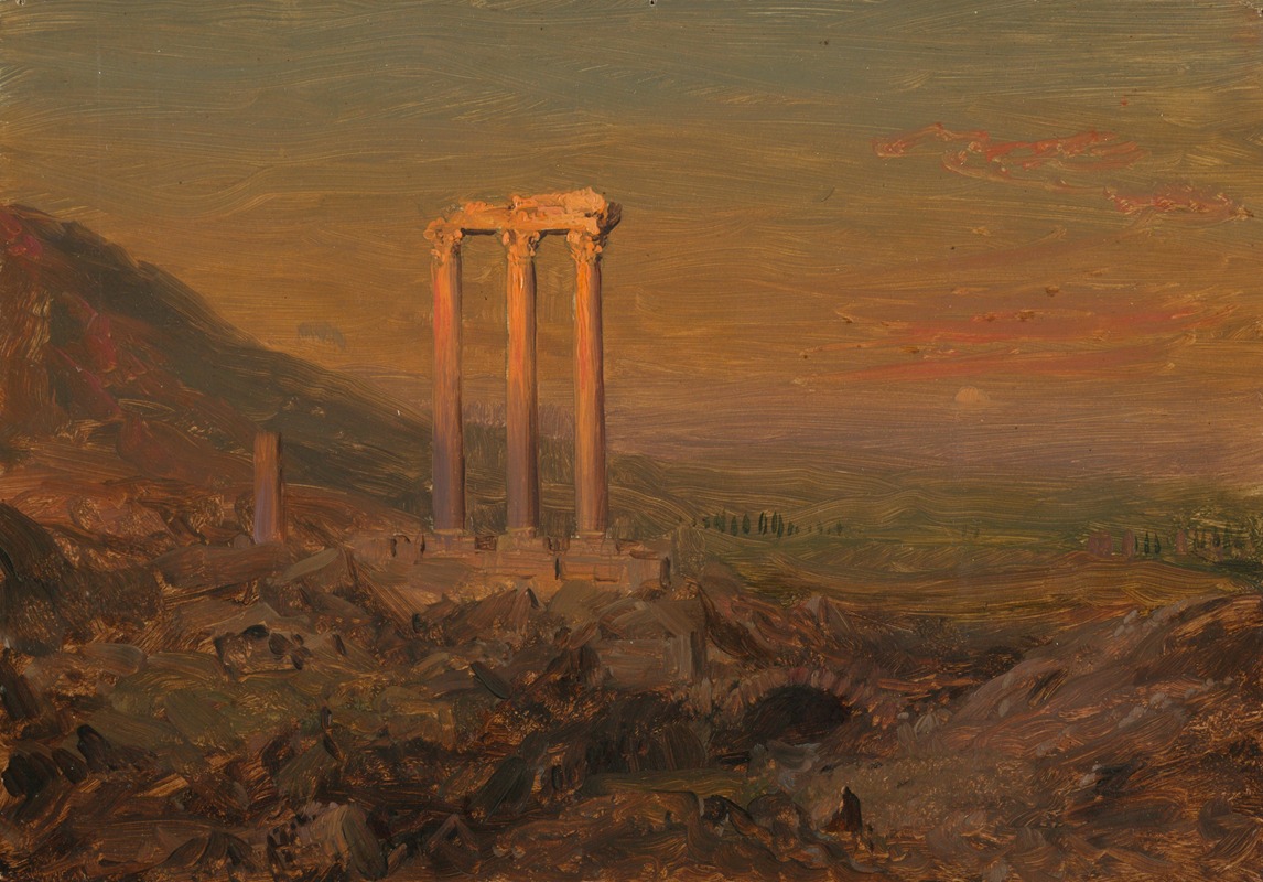Frederic Edwin Church - Classical Ruins, Syria