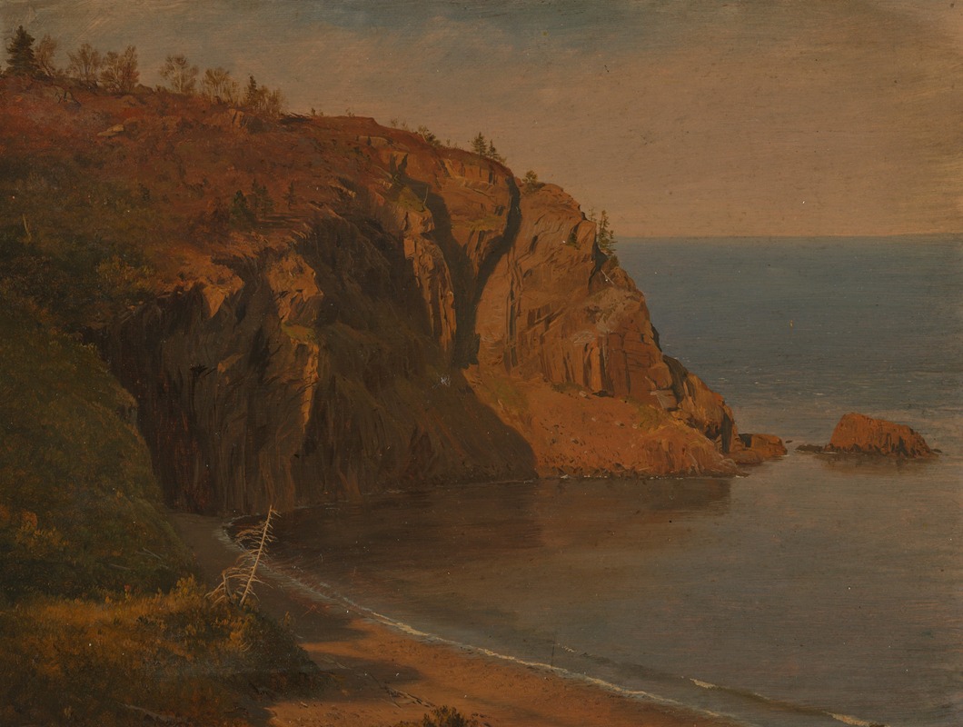 Frederic Edwin Church - Coast of Grand Manan Island, Canada