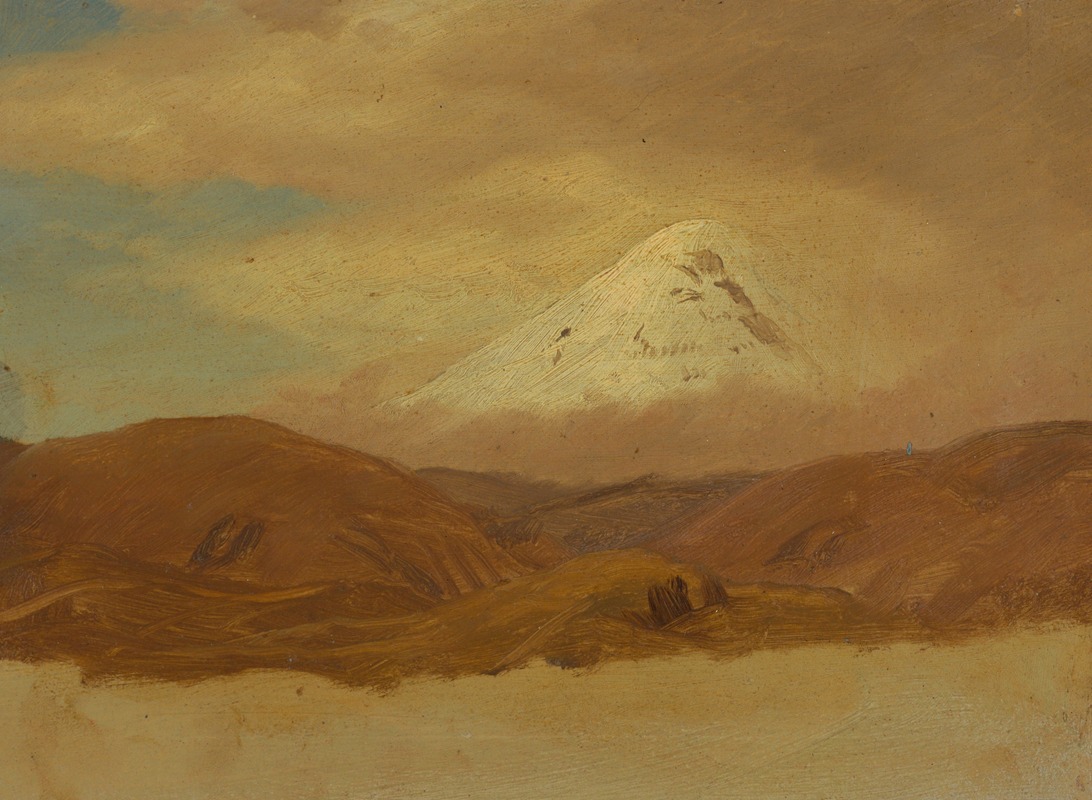 Frederic Edwin Church - Ecuador, Mt. Chimborazo