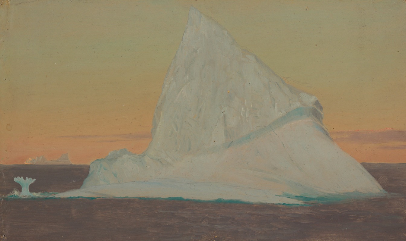 Frederic Edwin Church - Iceberg and Ice Flower