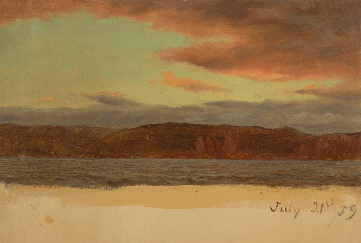 Frederic Edwin Church - Laborador or Newfoundland coast
