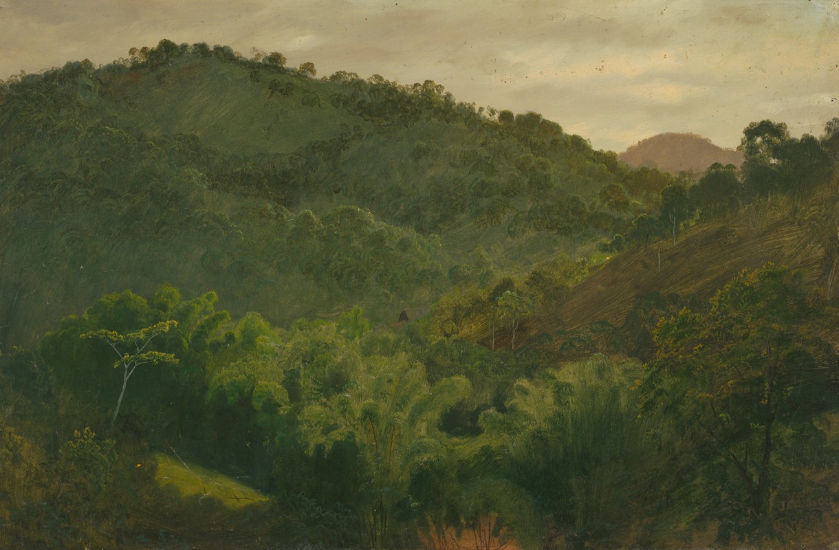 Frederic Edwin Church - Landscape from Jamaica, West Indies