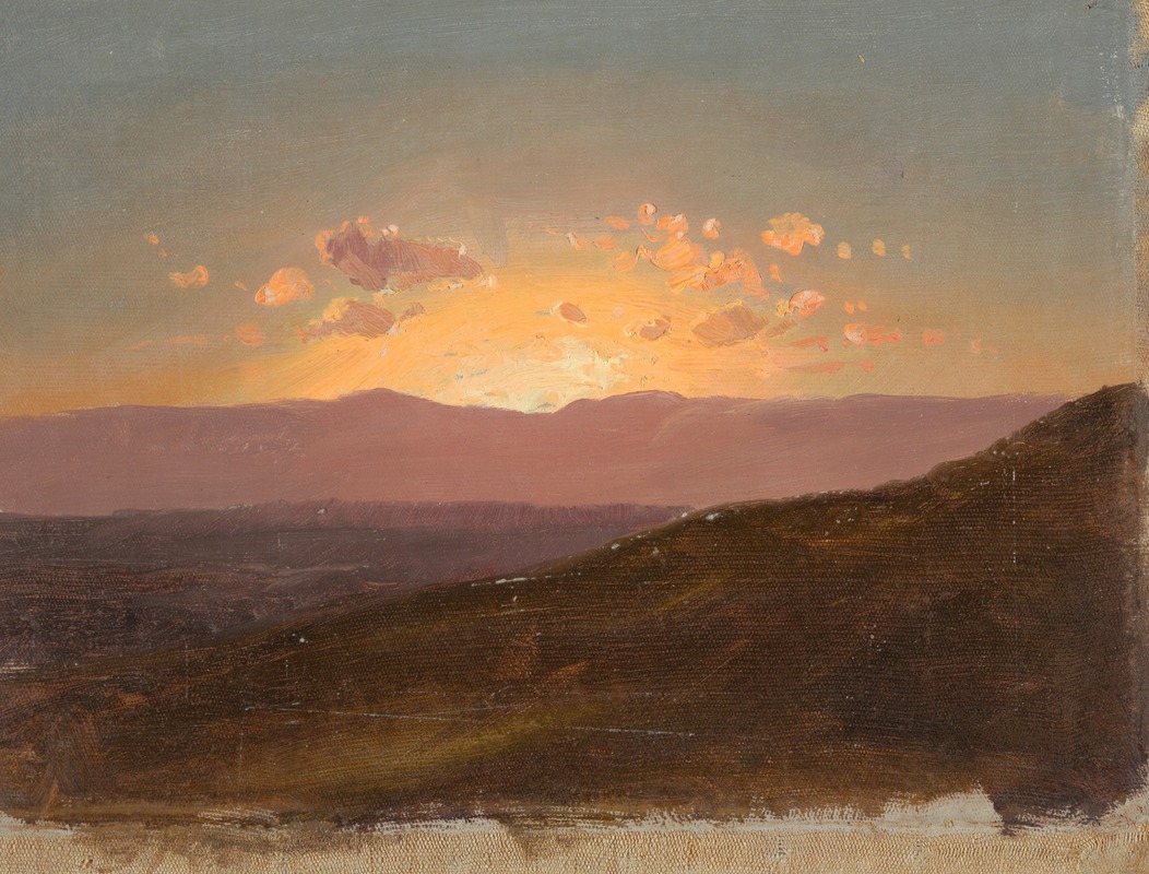 Frederic Edwin Church - Looking across the Hudson Valley