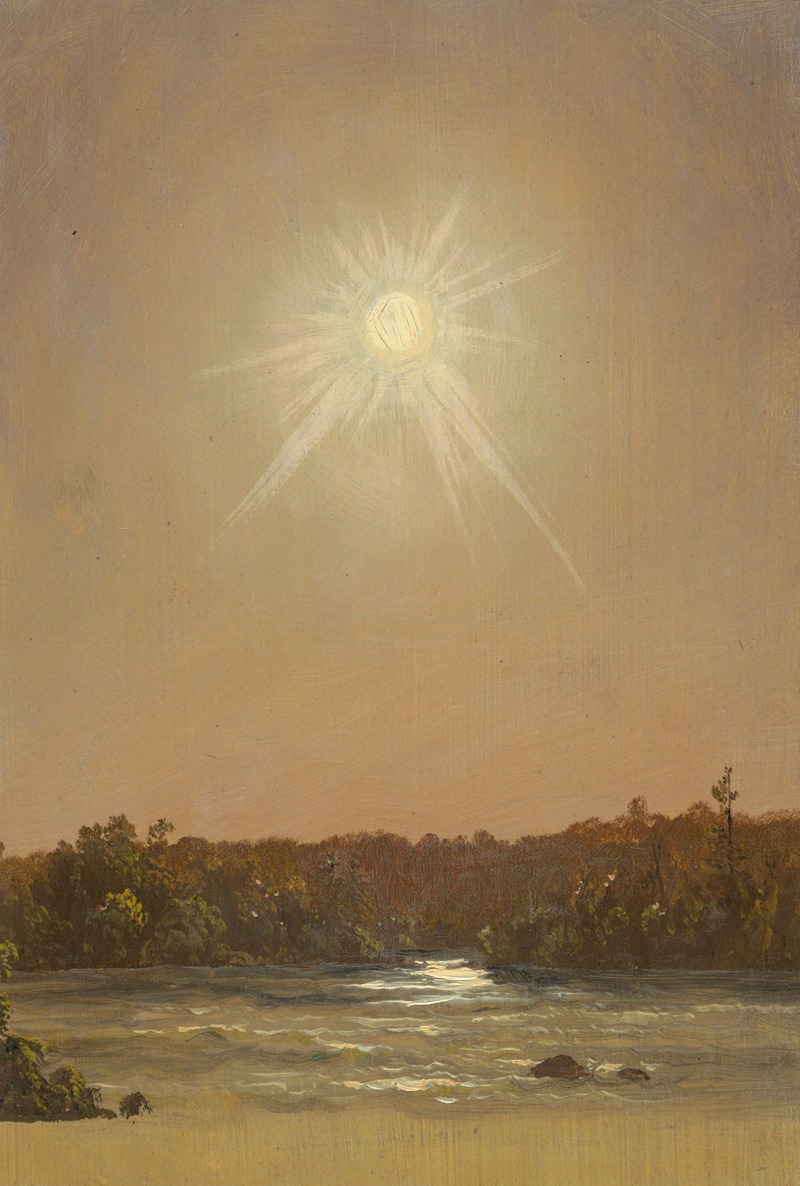 Frederic Edwin Church - Maine sunset