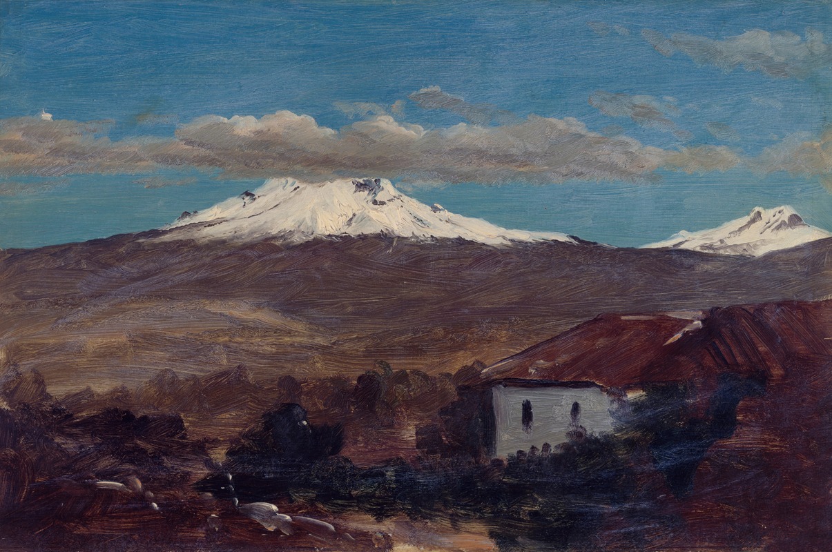 Frederic Edwin Church - Mount Chimborazo Shown From Riobamba, Ecuador