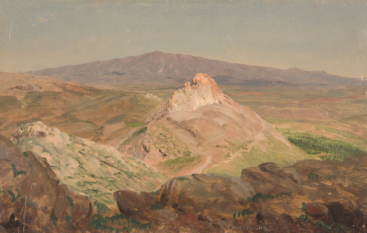 Frederic Edwin Church - Mount Pentelicus