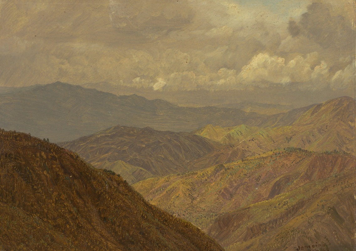 Frederic Edwin Church - Mountainous landscape II