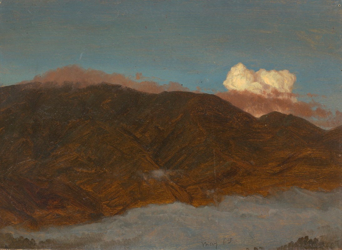 Frederic Edwin Church - Mountainous Landscape III
