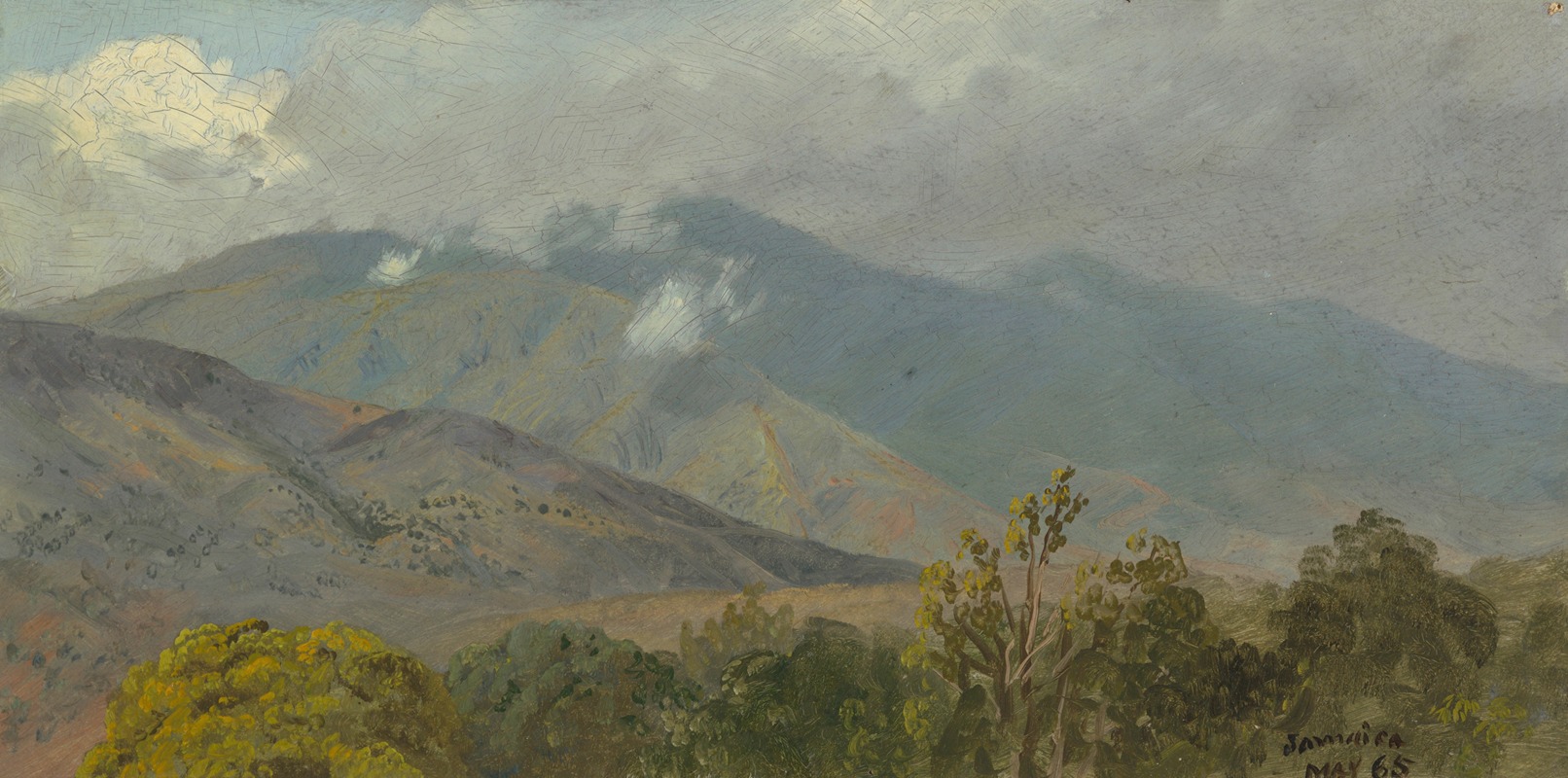 Frederic Edwin Church - Mountainous Landscape V