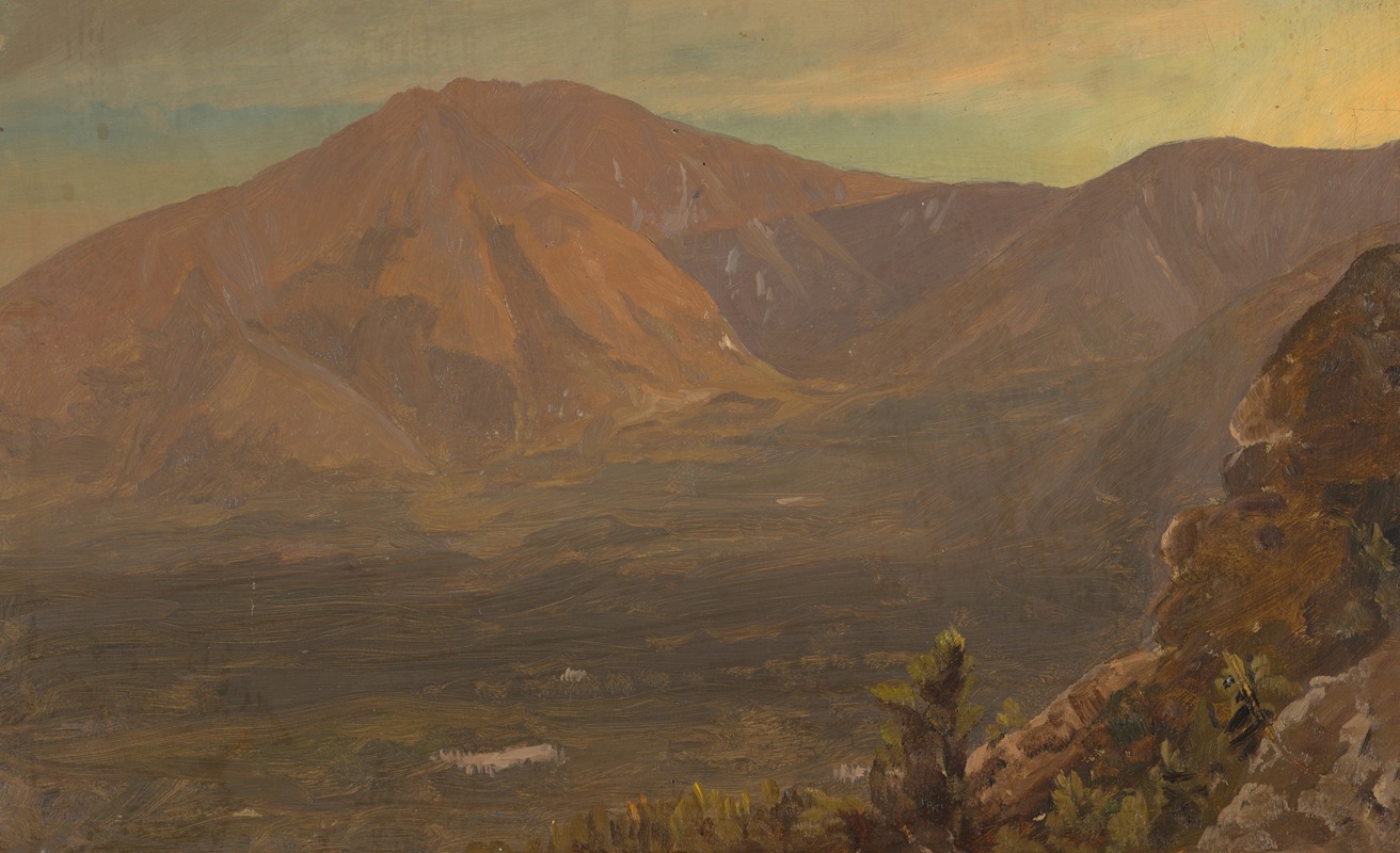 Frederic Edwin Church - Mt. Katahdin and Turner