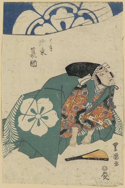 Toyokuni Utagawa - Bandō minosuke no mitsuhida