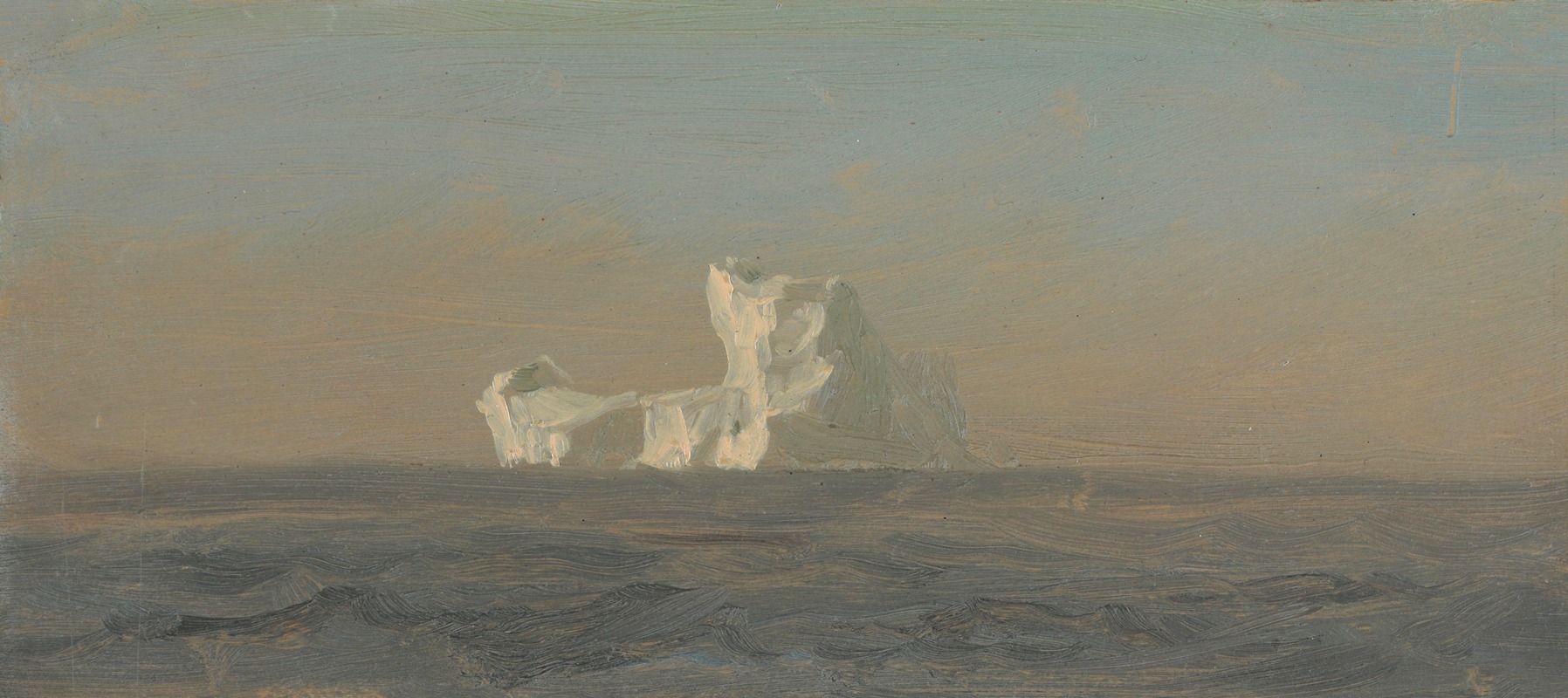 Frederic Edwin Church - Off Iceberg, Newfoundland