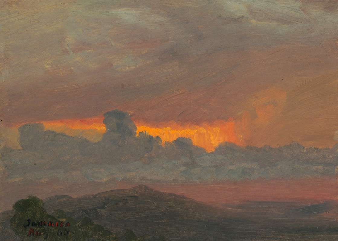Frederic Edwin Church - Sunset II