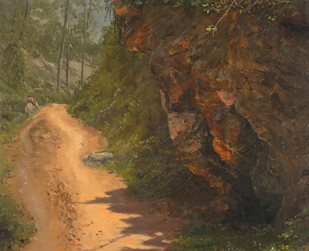 Frederic Edwin Church - Woodland Path, Jamaica