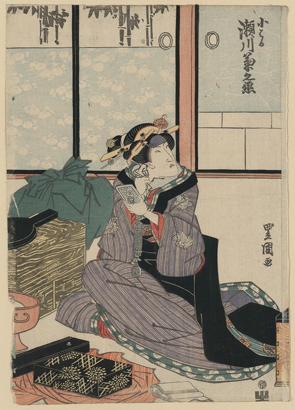 Toyokuni Utagawa - Godaime segawa kikunojō no koharu