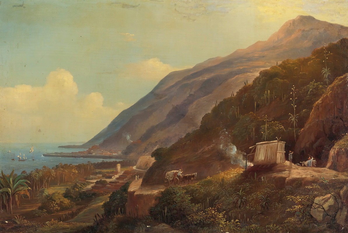 Fritz Sigfried Georg Melbye - Camino Nuevo De Maiquetía