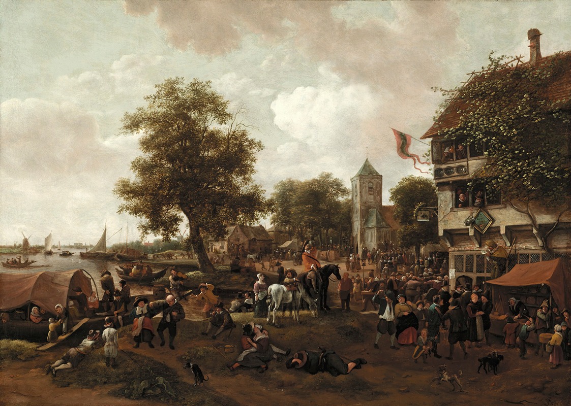 Jan Steen - The Fair at Oegstgeest
