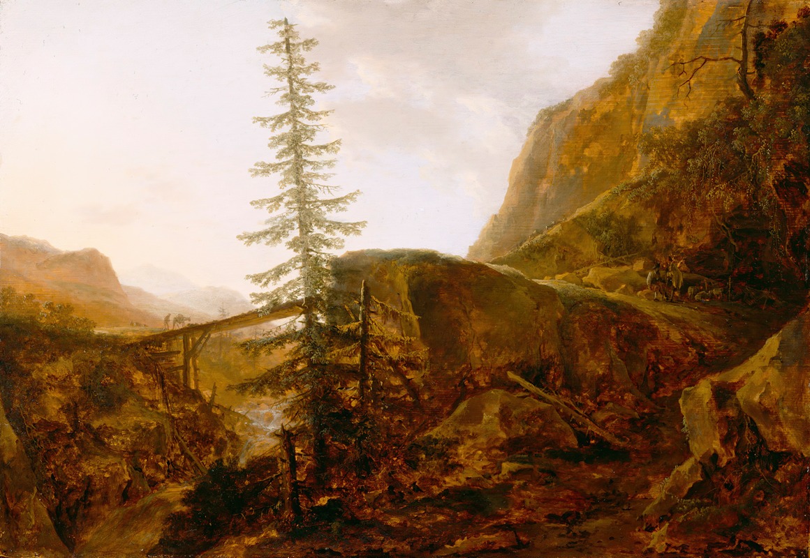 Jan Wils - A Pass In The Apennines