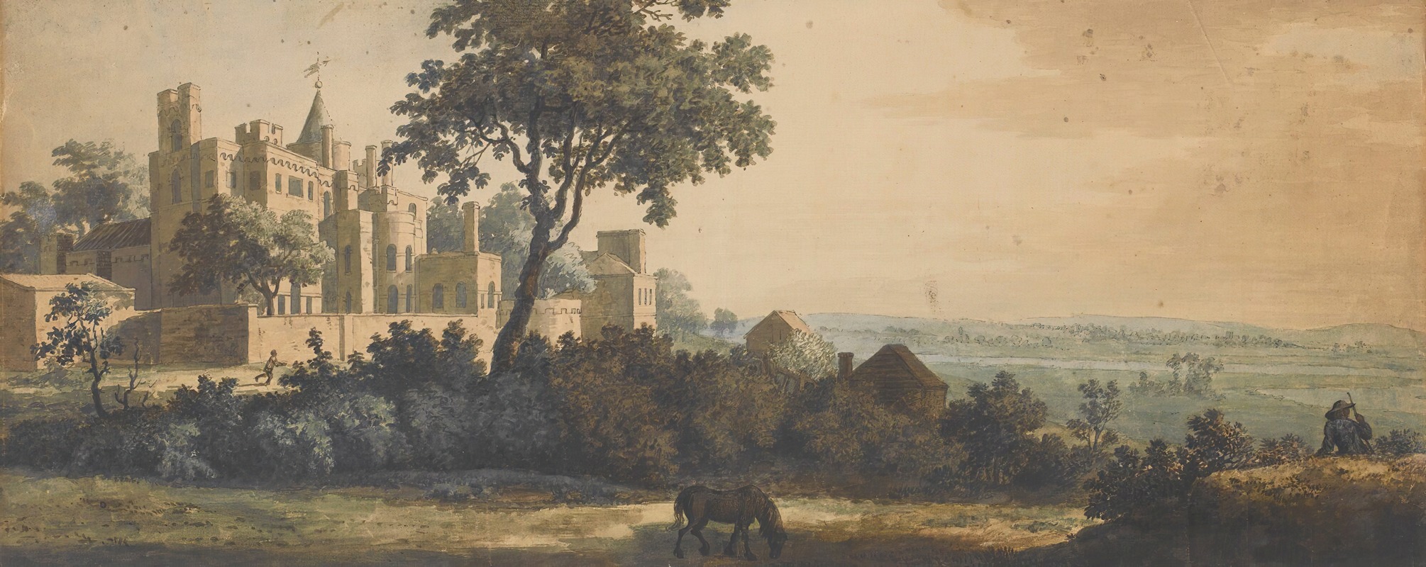 Jonathan Skelton - Lord Tyrawley’s House Upon Greenwich Hill