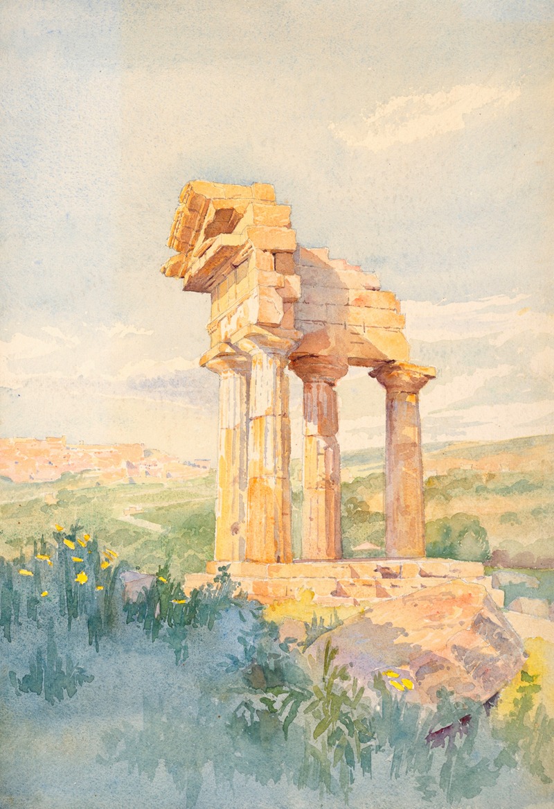 Julian Clarence Levi - Temple of Castor and Pollux, Sicily