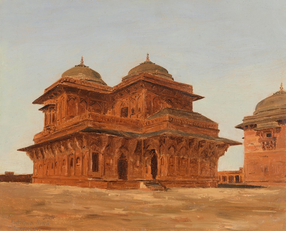 Lockwood de Forest - Fatehpur Sikri, Birbal’S Palace, India