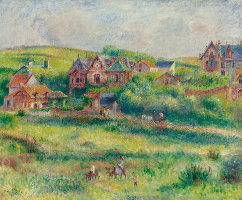 Pierre-Auguste Renoir - Le Châlet De Blanche Pierson À Pourville