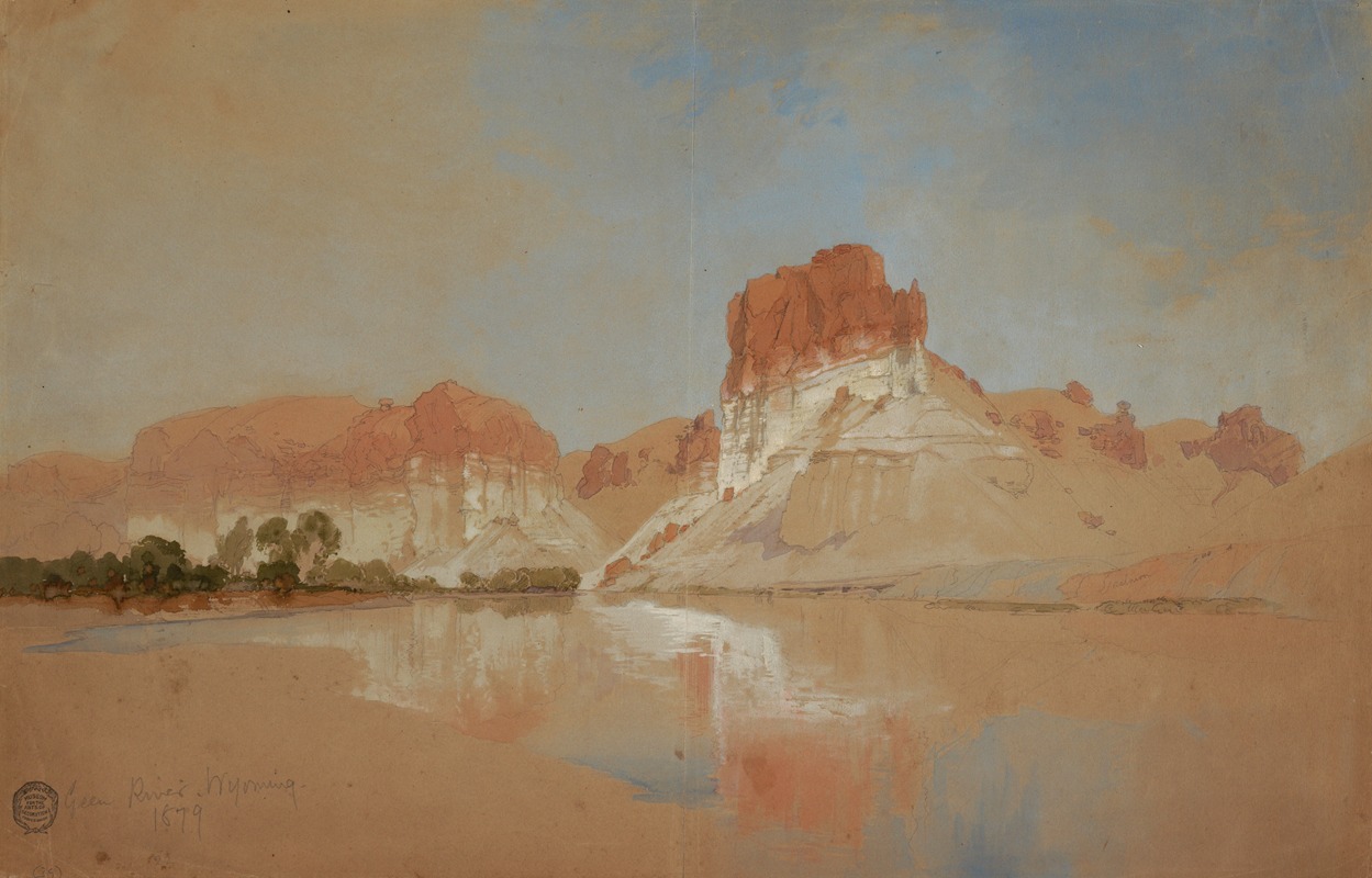 Thomas Moran - Green River, Wyoming Territory