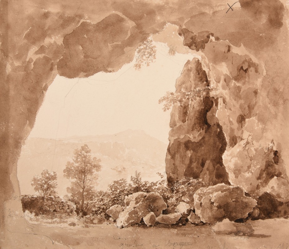 Jacques-Raymond Brascassat - Grotte
