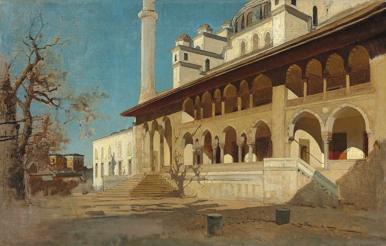 Alberto Pasini - Yeni Cami Mosque, Constantinople