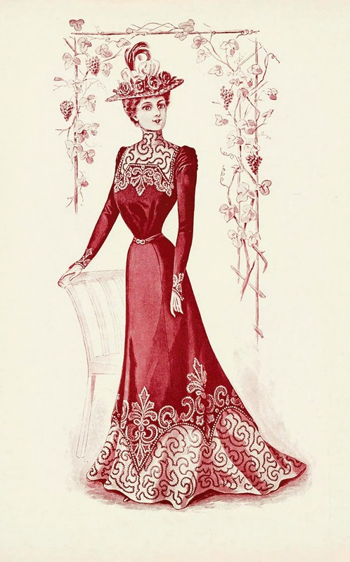 Anonymous - Ladies visiting gown