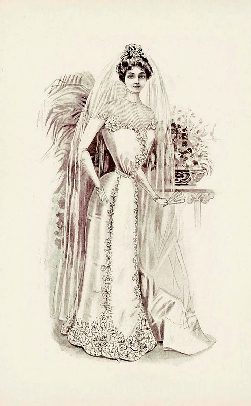 Anonymous - Modish bridal gown