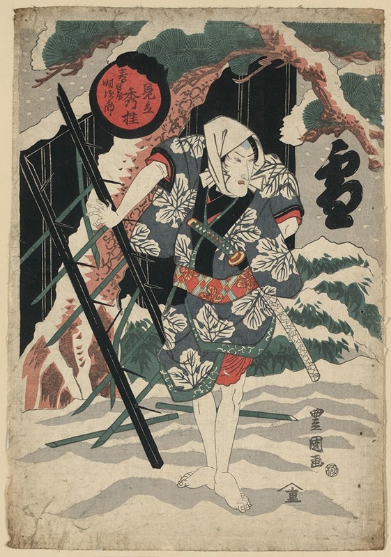 Toyokuni Utagawa - Yuki mitate shūka kasugaya tokijirō