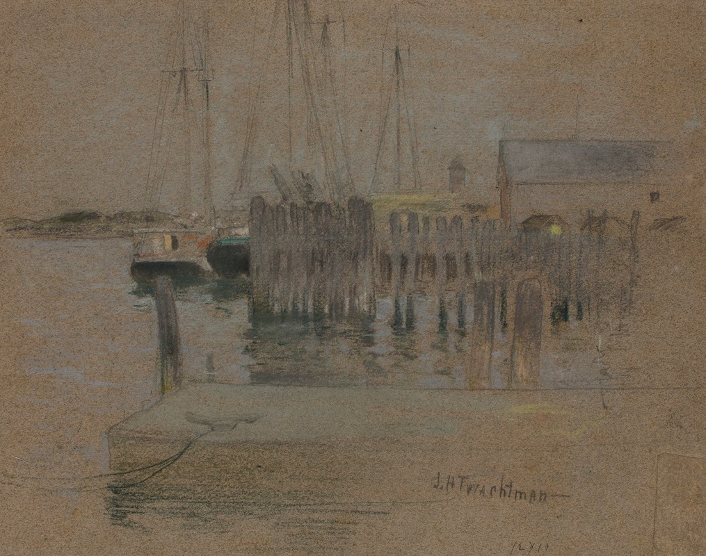 John Henry Twachtman - Gloucester Harbor