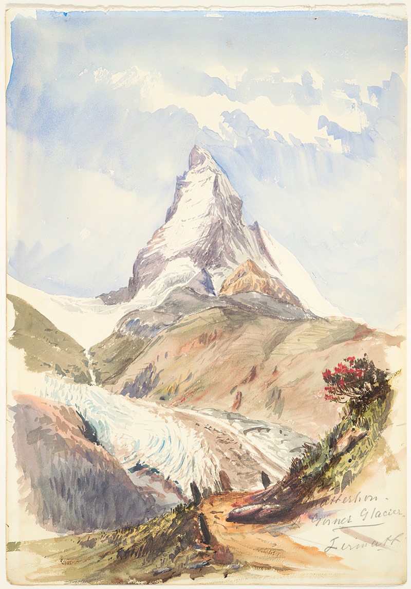 John Singer Sargent - The Matterhorn
