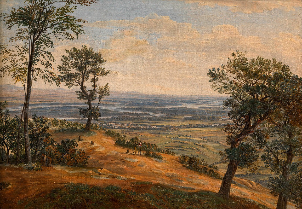 Josef Kuwasseg - Blick auf den Donaustrom