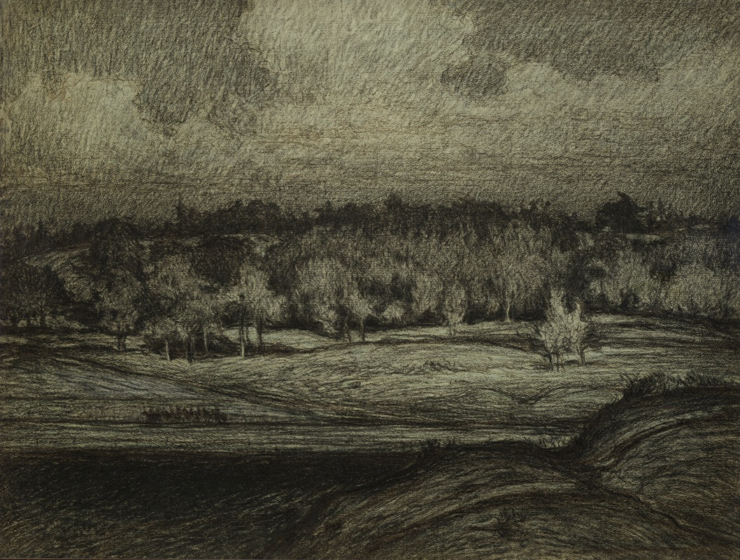 Karl Nordström - Landscape near Stockholm