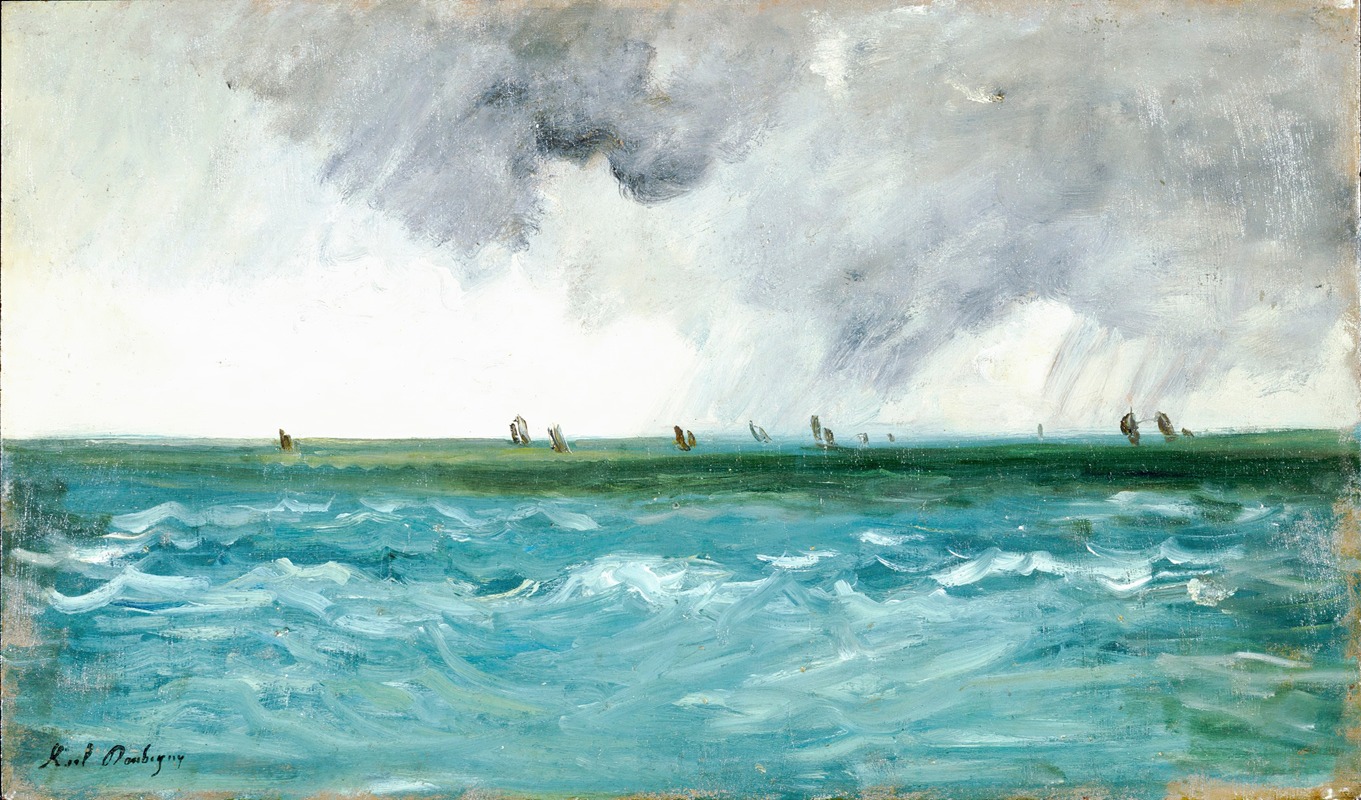 Karl Daubigny - Seascape
