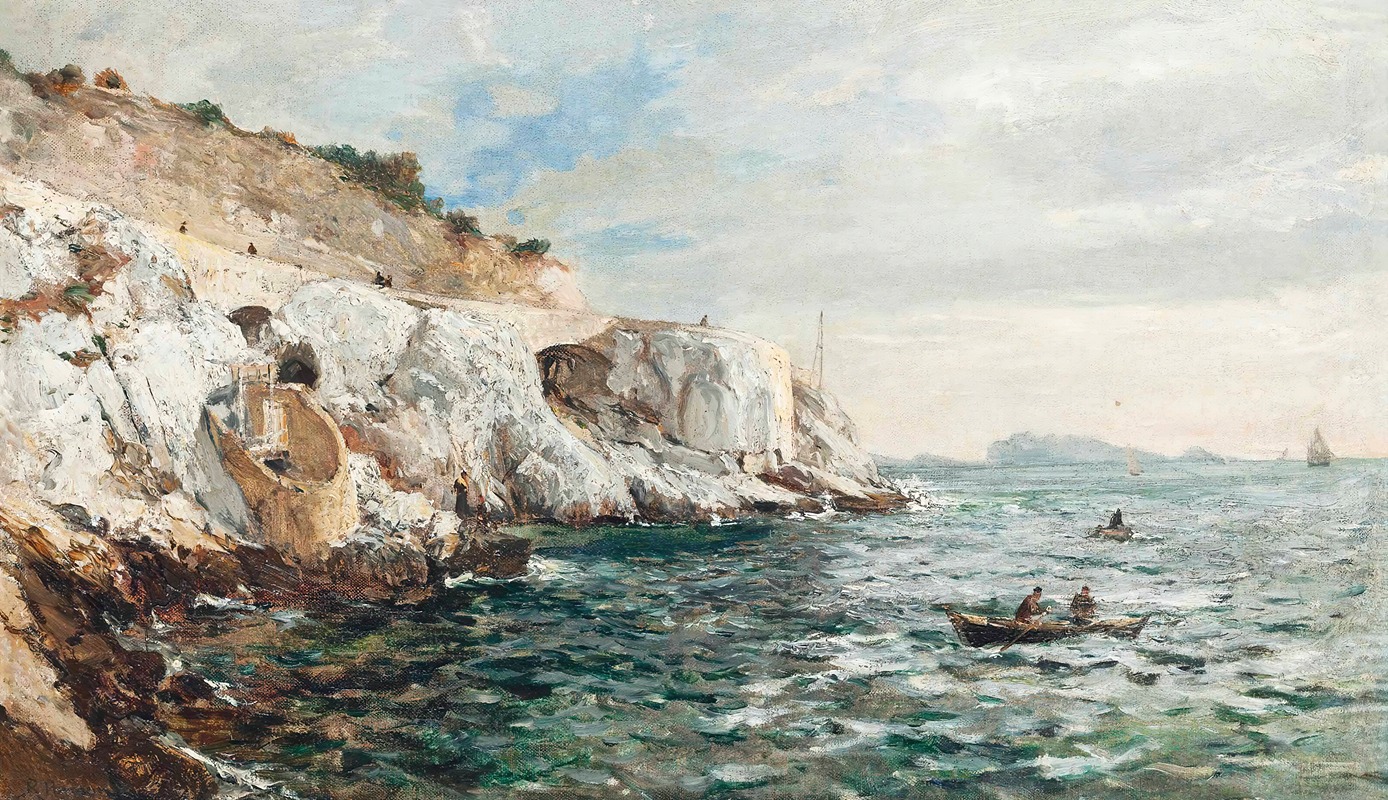 Luc Raphael Ponson - La corniche du Pont de la Fausse-Monnaie, Marsaille