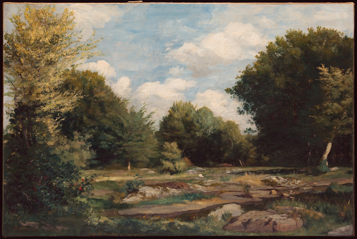 Pierre-Auguste Renoir - Clearing in the Woods
