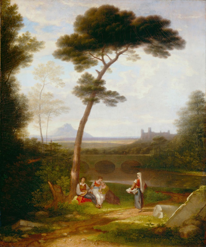 Washington Allston - Italian Landscape