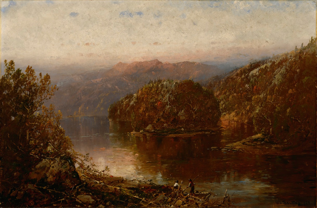 William Louis Sonntag - October Morning in New Hampshire
