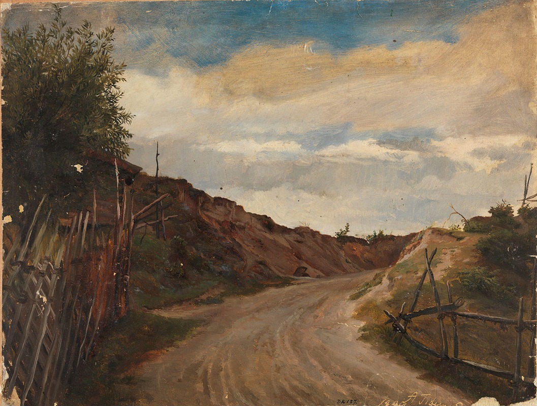 Adolph Tidemand - Country Road
