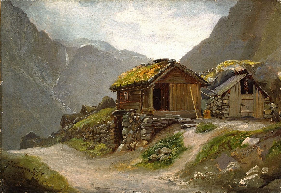 Adolph Tidemand - View from Gudvangen